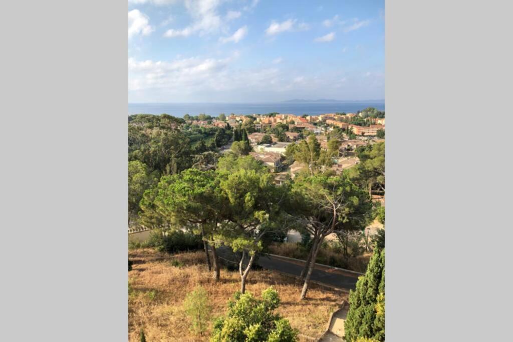Magnifique Appartement Avec Vue Imprenable La Londe-les-Maures Dış mekan fotoğraf